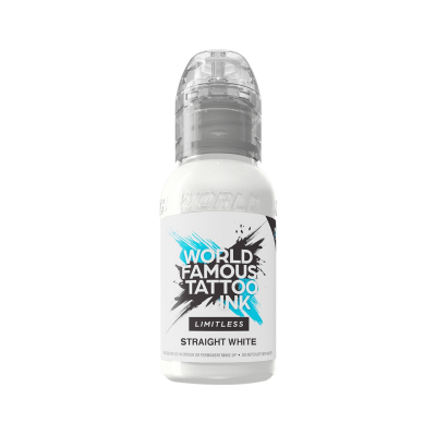 World Famous Limitless Tattoo Ink - Straight White 