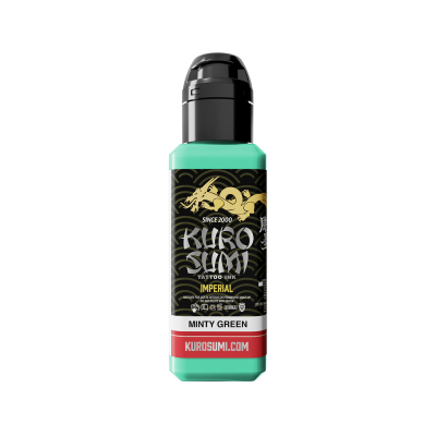 Kuro Sumi Imperial Tattoo Ink - Minty Green