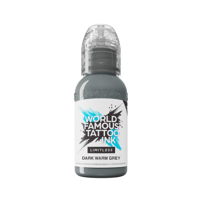 [SKU S0167] World Famous Limitless Tattoo Ink - Dark Warm Grey