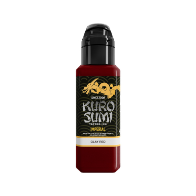 [SKU S0257] Kuro Sumi Imperial Tattoo Ink - Clay Red