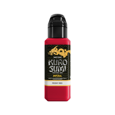 [SKU S0260] Kuro Sumi Imperial Tattoo Ink - Peony Red