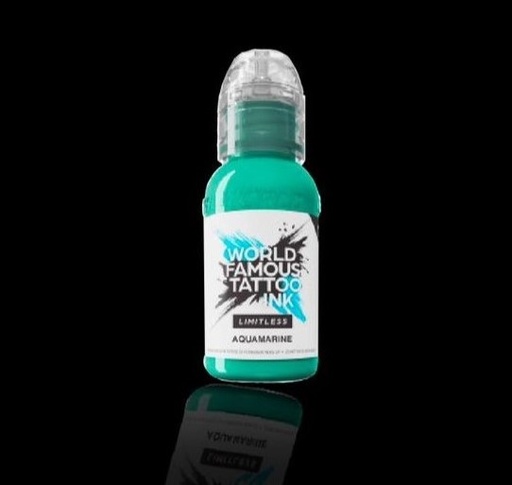 [SKU S0068] World Famous Limitless Tattoo Ink - Aquamarine 