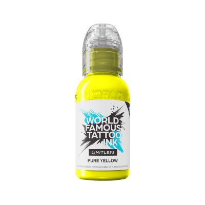 [SKU S0072] World Famous Limitless Tattoo Ink - Pure Yellow